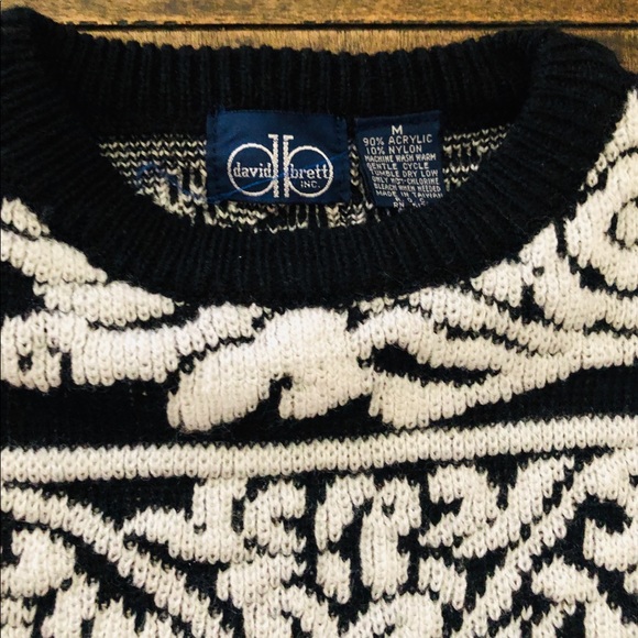 80’s  David Brett Vintage Sweater - Picture 5 of 5